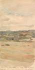 Sugar-Loaf Mountain, From North Window, Col. J. Monroes. Oak-Field Landon Co. Va. June 12th 1829 Art Print