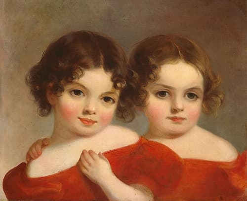 The Leland Sisters 1830 Art Print
