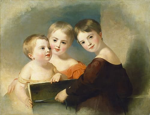 The Vanderkemp Children 1832 Art Print