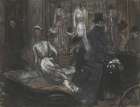 At the Milliners ca 1907 Art Print