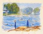 Bathers, Annisquam 1919 Art Print