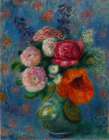 Bouquet with Poppy Art Print