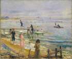 Jetties at Bellport 1912 Art Print