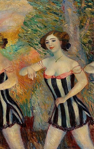 Pony Ballet 1910 Art Print