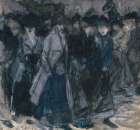 Shop Girls ca 1900 Art Print