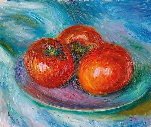 Three Tomatoes Art Print