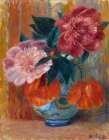 Tulips and Peonies in Pitcher ca 1914 Art Print