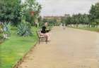 A City Park 1887 Art Print