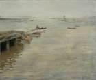 A Gray Day 1886 Art Print