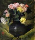 Flowers aka Roses 1884 Art Print
