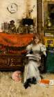 In the Studio 1884 Art Print