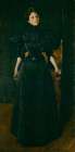 Portrait of a Lady in Black 1895 Art Print