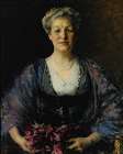 Portrait Of Matilda Herbert Lloyd 1912 Art Print