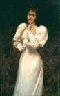 Portrait of Miss L. Angelica Hamilton Lawrence 1892 Art Print