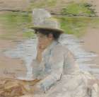 Portrait of Mrs. Chase 1886 Art Print