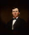 Portrait Of William Gurley Munson 1868 Art Print
