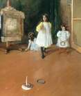 Ring Toss 1896 Art Print