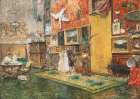 Tenth Street Studio 1880 Art Print