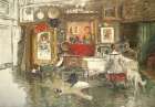 The Tenth Street Studio 1915 Art Print