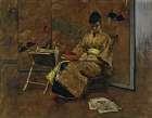 The Kimono 1895 Art Print