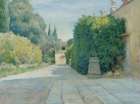 Villa In Florence 1909 Art Print