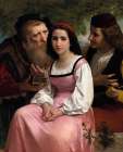 Between Wealth and Love 1869 Art Print