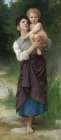 Brother and Sister 1887 Art Print