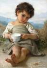 The Cup of Milk 1879 Art Print