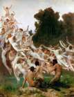 The Oreads 1902 Art Print