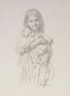 Little Girl and Child Art Print