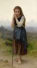 Little Shepherdess 1891 Art Print