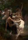 Nymphs and Satyr 1873 Art Print