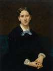 Portrait of Madame Hoskier 1865 Art Print