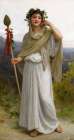 Priestess of Bacchus 1894 Art Print