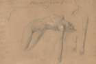 Reclining Female Nude Art Print