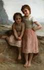 Sisters on the Shore 1896 Art Print