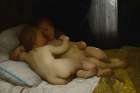 Sleeping Children 1868 Art Print
