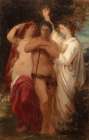 Study for Hercules at the Crossroads Art Print