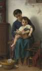 The Big Sister 1877 Art Print
