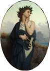 The Muse 1861 Art Print