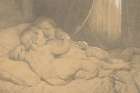 Two Sleeping Children Art Print