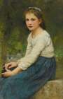 Young Girl With Grapes 1904 Art Print