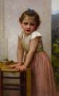 Yvonne 1896 Art Print