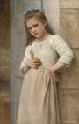 Yvonne on the Doorstep 1901 Art Print