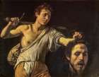 David with the Head of Goliath ca 1600 Art Print