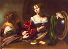 Martha and Mary Magdalene ca 1598 Art Print