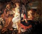 Rest on the Flight into Egypt ca 1597 Art Print
