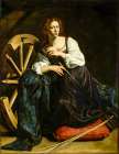 Saint Catherine of Alexandria ca 1597 Art Print