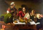 Supper at Emmaus ca 1601 Art Print