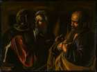 The Denial of Saint Peter 1610 Art Print